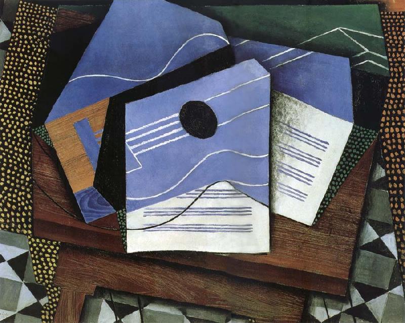 Juan Gris The Guitar on the table china oil painting image